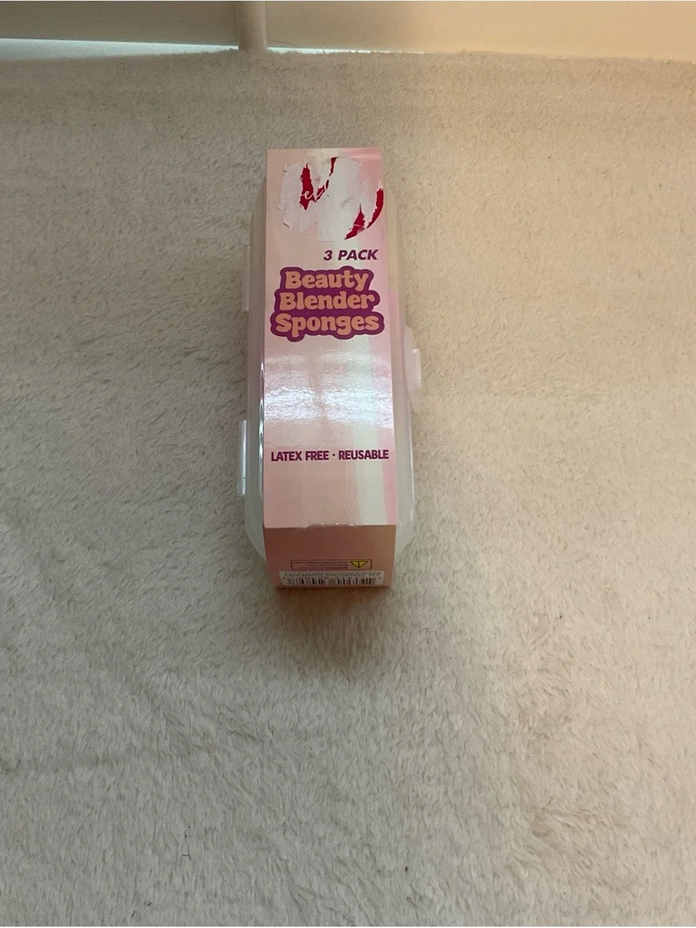 Latex-Free Pink Beauty Blender Sponges - 3 Pack